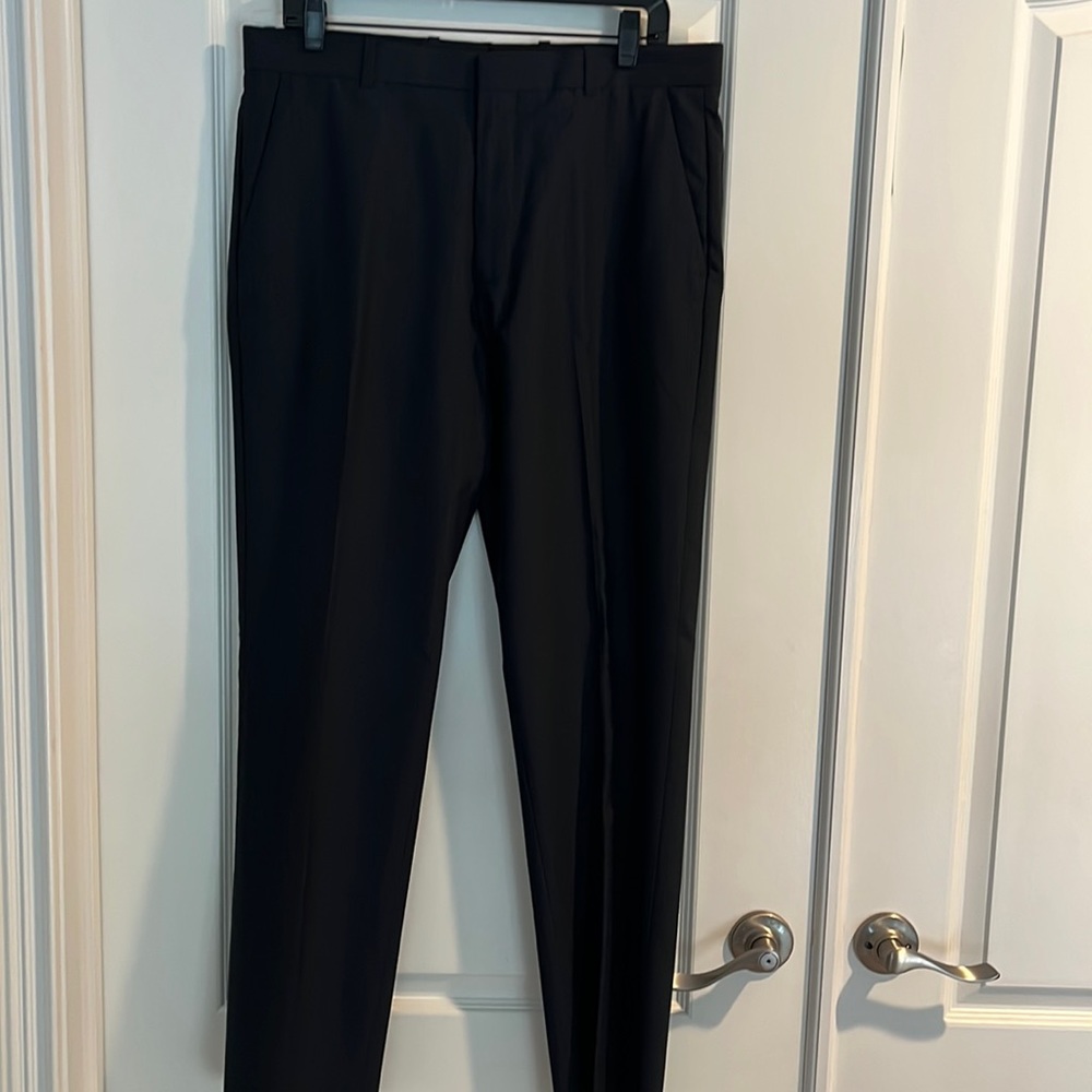 Perry Ellis Portfolio navy blue dress pants